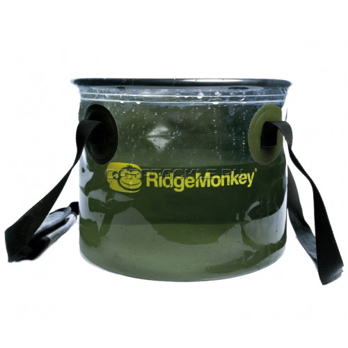 Полупрозрачное мягкое ведро RidgeMonkey Perspective Collapsible Bucket